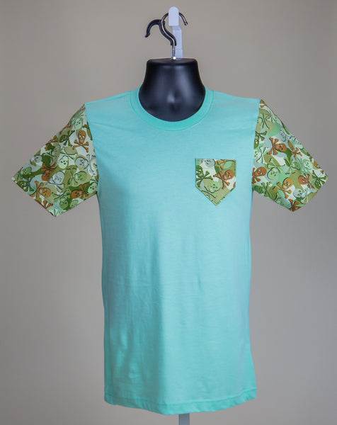 DOSOS Custom Pocket & Sleeve Black Tee (1 of 1)