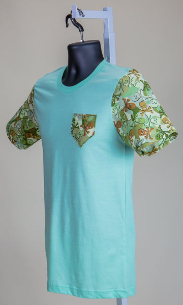 DOSOS Custom Pocket & Sleeve Black Tee (1 of 1)