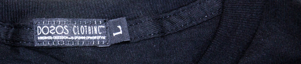 DOSOS Custom Pocket & Sleeve Black Tee (1 of 1)