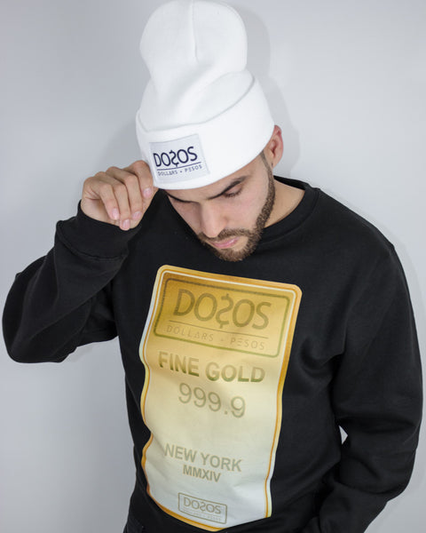 DOSOS Fine Gold Crew Neck