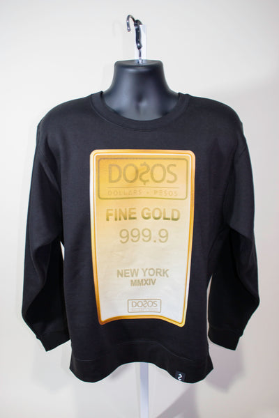 DOSOS Fine Gold Crew Neck