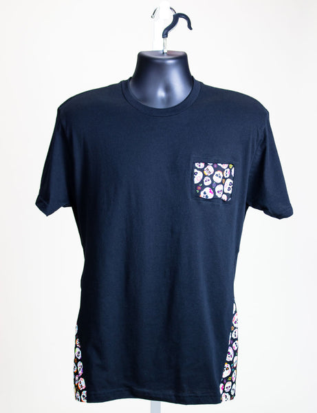 DOSOS Custom Pocket & Sleeve Black Tee (1 of 1)