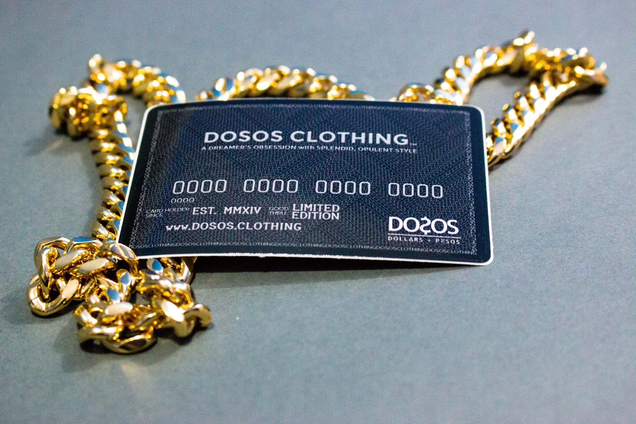 DOSOS Sticker (Black Card Inspired)