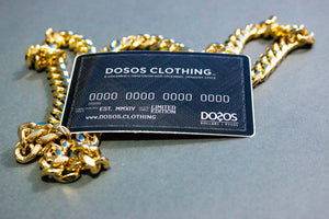 DOSOS Sticker (Black Card Inspired)