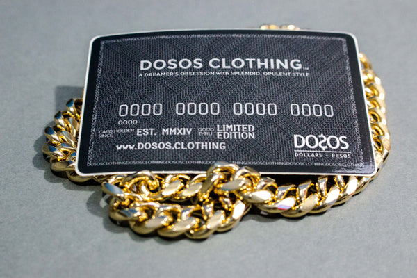 DOSOS Sticker (Black Card Inspired)